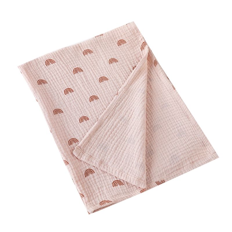 Baby Inbakerdeken Katoen Gaas Superzachte Pasgeboren Inbakerdeken Snel Droog Kinderbadhanddoek Baby Kinderwagen Dekenhoes_voghion.com
