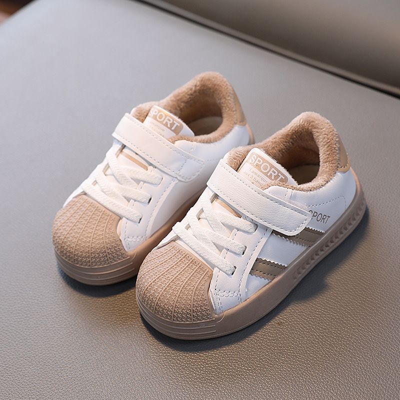 2024 Spring and Autumn New Children's Boys' Baby Babies' Shell Top Shoes, Girls' Little White Shoes_voghion.com