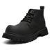 Retro Martin Boots Thick-soled Heightening Tooling Boots Casual Men's Boots_voghion.com