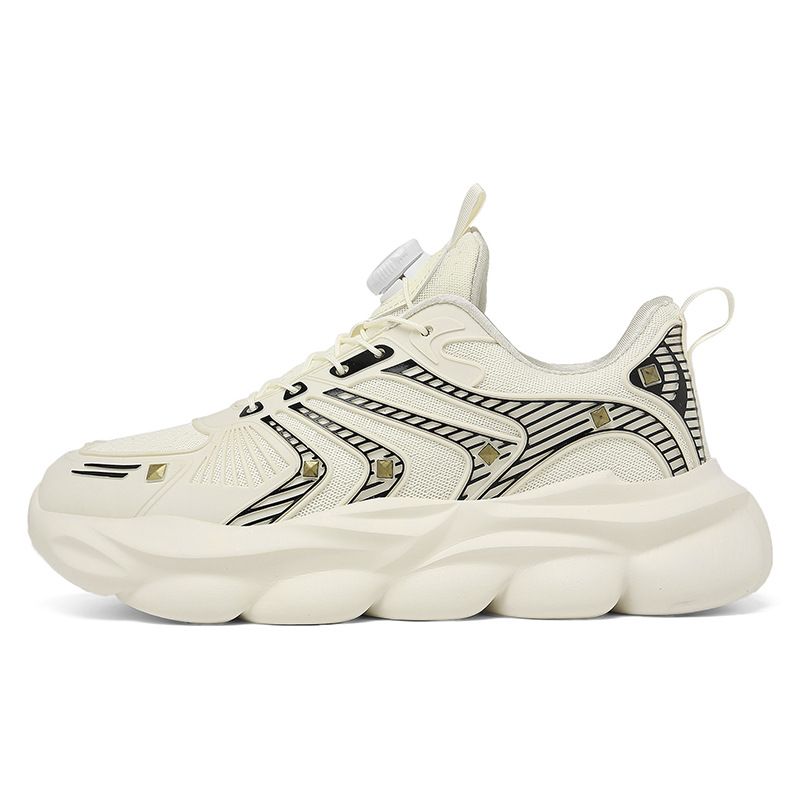 Unbeatable Quality 2025 New Men's Autumn/Winter Dad Thick Soled Leather Surface Forrest Gump Lightweight And Versatile Fashion Casual Shoes_voghion.com