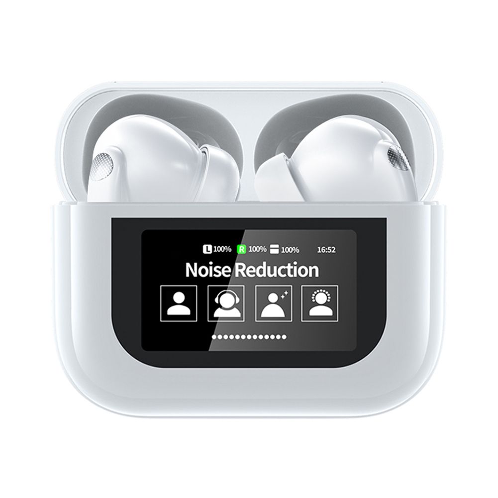 Wireless BT 5.4 Two-Way Earbuds Touch Screen Housing 144 Languages Instant Translated Smart Voice Translator_voghion.com