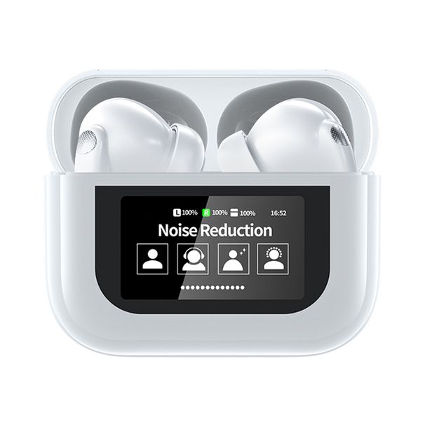 Wireless BT 5.4 Two-Way Earbuds Touch Screen Housing 144 Languages Instant Translated Smart Voice Translator_voghion.com