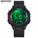 Digital Sports Watch With Luminous Display, Waterproof, Shockproof, Alarm, Lightweight Unisex Design For Men And Women Student Sports Watch_voghion.com