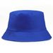 Cappello rotondo unisex in puro cotone con visiera piatta, personalizzato, stile Fisherman Basin_voghion.com
