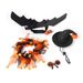 Neu Halloween Hut Und Schal Set Kürbis Glocke Katze Fledermaus Brust Harness_voghion.com