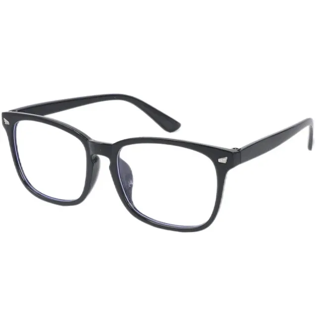 Modische Brille mit Blaulichtfilter, Brille zum Lesen am Computer/zum Spielen/Fernsehen/Telefonieren für Damen und Herren, Schutz vor Augenüberanstrengung und UV-Blendung_voghion.com