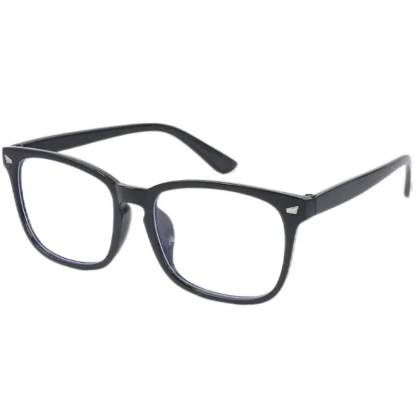 Modische Brille mit Blaulichtfilter, Brille zum Lesen am Computer/zum Spielen/Fernsehen/Telefonieren für Damen und Herren, Schutz vor Augenüberanstrengung und UV-Blendung_voghion.com