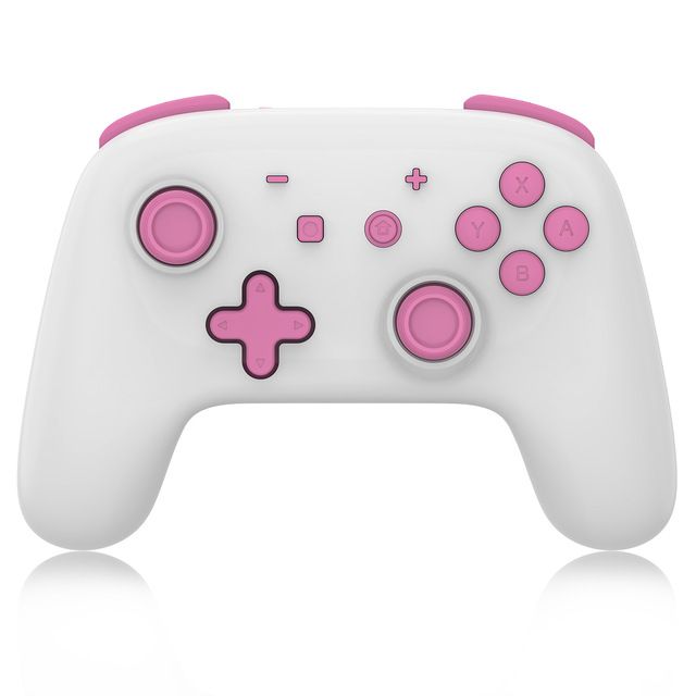 Brezžični Bluetooth igralni gumb Gamepad Switch Pro krmilnik z ergonomskim profesionalnim krmilnikom Turbo LED za Switch OLED Steam Android_voghion.com