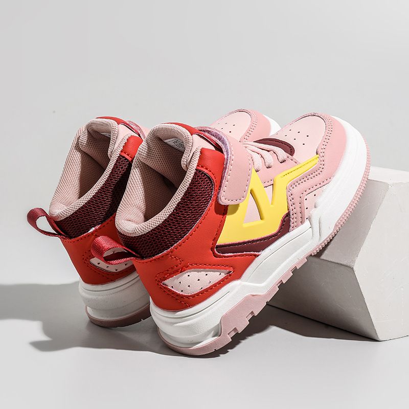 Sneakers Spring and Autumn High Top Velcro Sneakers_voghion.com