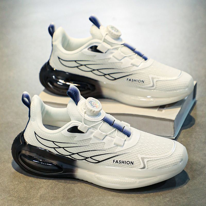 Pantofi sport casual cu talpă moale, albi, model daddy, model sport, ..._voghion.com