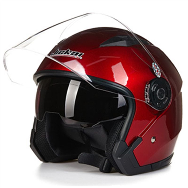 Motorcycle helmet with twin lenses Motorcycle helmet_voghion.com