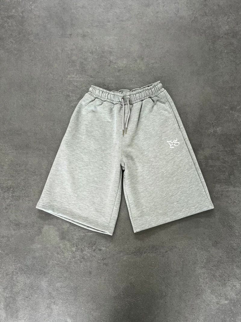 Herrenbekleidung Trendy bestickte Shorts mit doppelter Taille, Shorts im High-Street-Design, lockere, vielseitige Shorts_voghion.com
