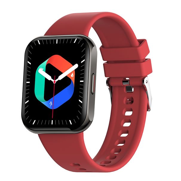 Cross Border Foreign Trade Direct Supply ZL35 High-definition Large Screen 1.8 Metal Ultra-thin Heart Rate Weather Information Step Smart Watch_voghion.com