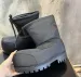 Alaska Women Designer Snow Nylon Ski Bootie Men Chunky Winter Boots Top Quality Booties Shoe Without Box_voghion.com
