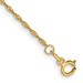 14K 10 Inch 1.10mm Singapore With Spring Ring Clasp Anklet_voghion.com