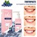 Dentifricio bellissimo tipo Blueberry Press Liquido sbiancante per l'alito fresco che pulisce macchie e catrame dei denti_voghion.com