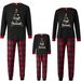 3D Printed Christmas Family Matching Pajama Set – Soft Plaid & Holiday-Themed Sleepwear For Adults & Kids (Long Sleeve, Cozy Winter PJs)_voghion.com