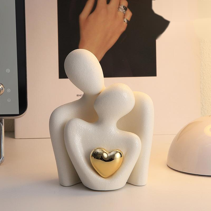 Minimalist Modern Style Home Living Room Wine Decoration High-end Niche Shoe TV Cabinet Ornament Birthday Gift_voghion.com