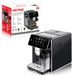 Machine à café expresso automatique avec fonction vapeur - Capacité 10 tasses, corps en acier inoxydable, fonctionnement simplifié_voghion.com