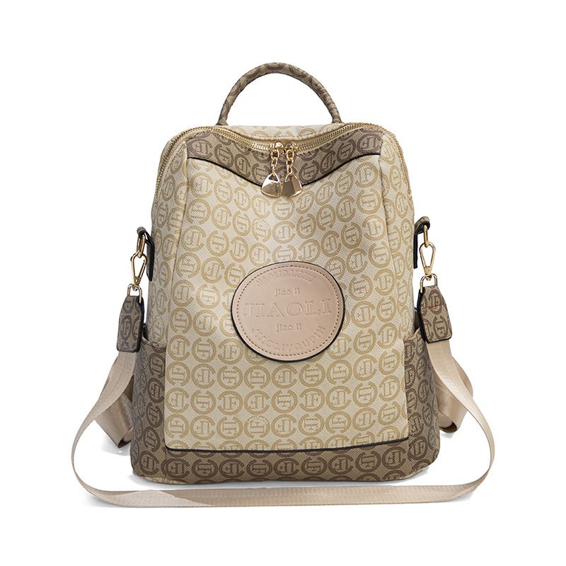 Europäischer und amerikanischer Retro-Rucksack mit großer Kapazität für Damen, Herbst/Winter 2023, neuer trendiger Reiserucksack mit doppeltem Verwendungszweck_voghion.com