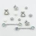 Bling Shoe Charms For Women Girl Gold Silver Rhinestones Charms Chains For Clog Sandals Cute Designer DIY Garden Slipper Shoe Accessories Decoration_voghion.com