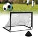 4x3ft Kids Portable Soccer Goal - Foldable Beach Football Training Goal For Outdoor Use_voghion.com