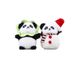 Porte-clés et pendentif en peluche panda adorable et créatif, idéal pour les fêtes._voghion.com
