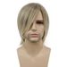 Synthetic Clip-in New Men's Wig Men's Golden Side Parted Medium Length Wig Temperament Wig_voghion.com