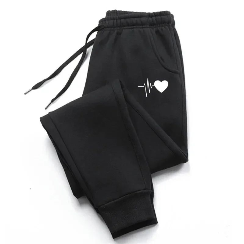 Unisex Casual Jogger Pants – Weiche Cord-Loungehose mit bequemer Passform für Männer und Frauen (Weiß, Schwarz, Marineblau, Hellgrau) – S-3XL_voghion.com