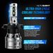 NOVSIGHT N61 Series Car Headlight Bulbs 9005 9006 9012 H1 H11 H3 H4 H7 13000LM 60W 6500K Built-in Fan Design_voghion.com