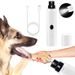 Schermaschine für kleine und große Hunde, Schermaschine, LED-Licht, Nagelknipser für Katzenpfoten, per USB wiederaufladbares Tierpflegezubehör von PawParty Store_voghion.com