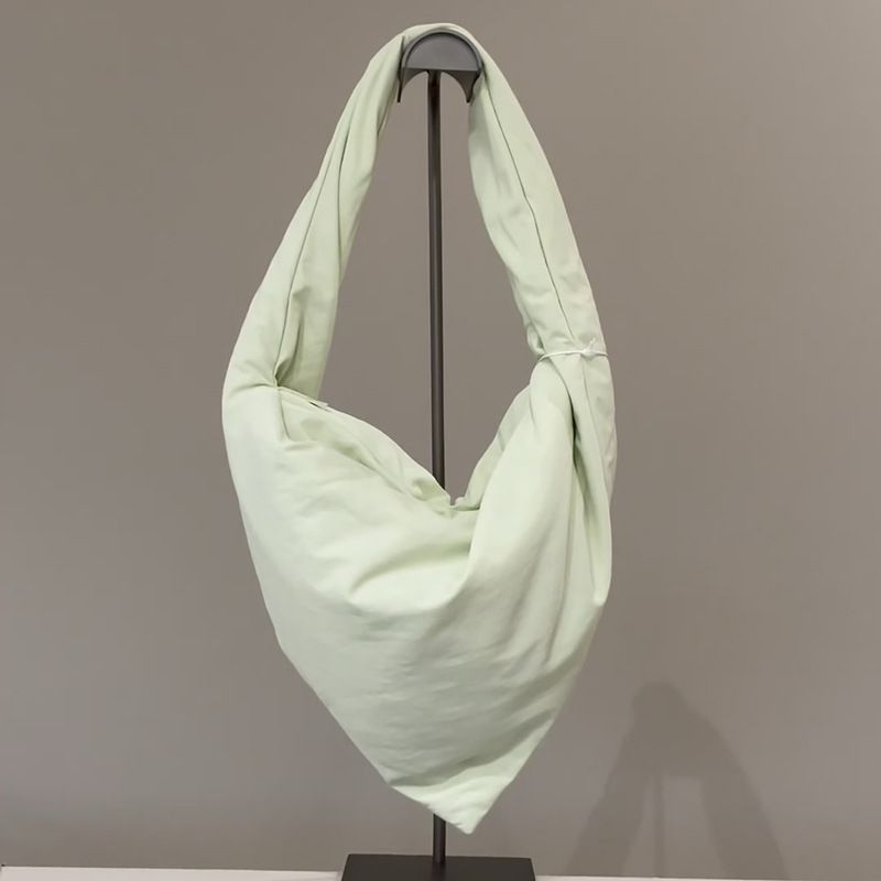 Borsa da donna con sciarpa quadrata grande capacità, alla moda, versatile, multifunzionale, casual, autunno e inverno 2025_voghion.com