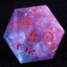 9 Polyhedral Dice Set D&D Breath Of Rainbow Wyrmling For Dungeons Dragons RPG_voghion.com