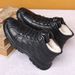 Men's Warm Cotton Snow With Fleece, High Top, Non-Slip, Wool And Fur Integrated, Casual Winter Boots For Men_voghion.com