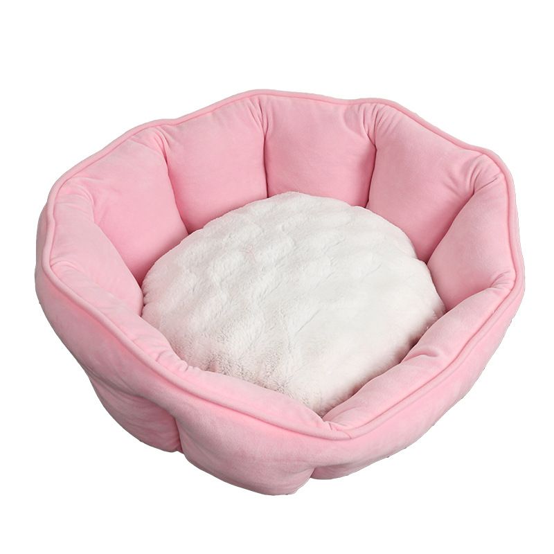 Hot Selling Autumn Winter, Warm Pet Mat For Deep Sleep, Shell Shaped Cat And Dog Nest_voghion.com