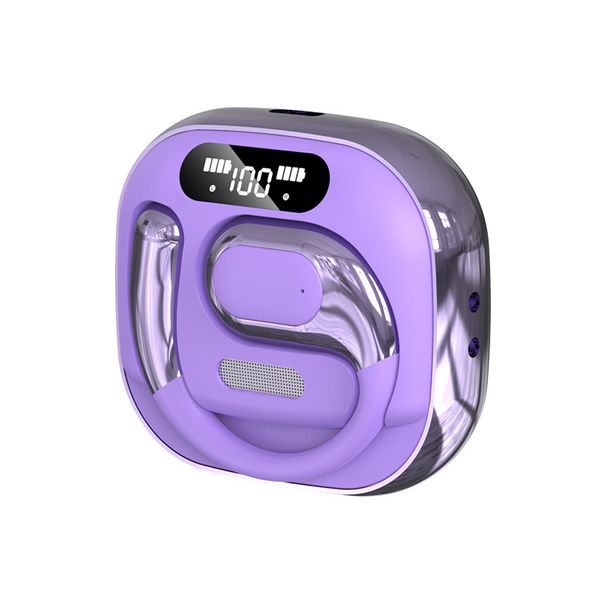 Écouteurs Bluetooth K02 M76, nouveau produit 2025, traduction AI, affichage numérique, véritable sans fil, 5,5 mm, suspension d'oreille, réduction du bruit stéréo OWS_voghion.com