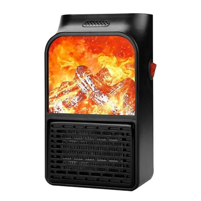 Elvärmare Bärbar Värmare Anslutbar Vägg Rumsvärme Spis Mini Hushållsradiator Fjärrvärmare Vinter 220V_voghion.com