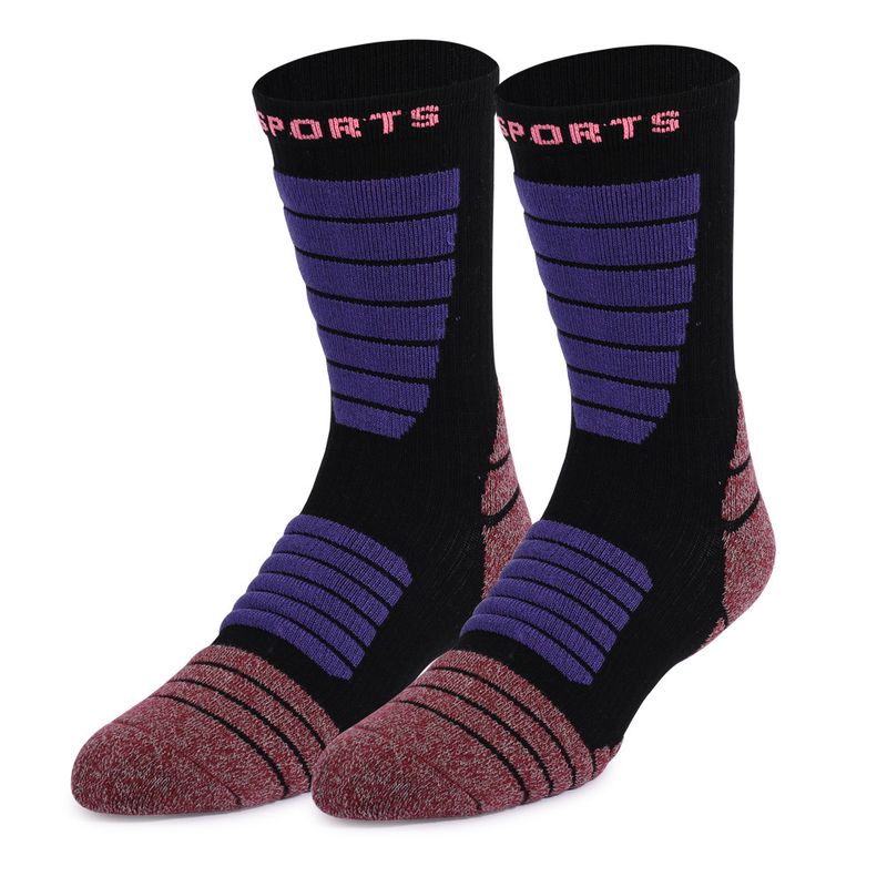 Mingjun Winter 3A Antibacterial Wool Socks Thickened Towel Hiking Warm Casual Ski Non-slip Basketball_voghion.com