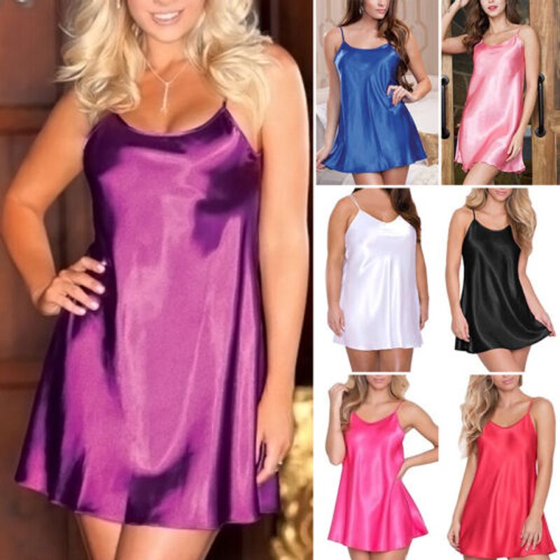 Plus Size Women's Underwear Nightie Nightown Sexy Lingerie Nightwear Sleepwear_voghion.com
