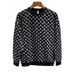 Herrenbekleidung Herbst und Winter Jacquard Sweatshirt Herren Frühling und Herbst Koreanische Version des neuen Rundhalsausschnitt Loose Top Chic Hong Kong Style Trend_voghion.com