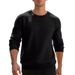 Lässiges Herren-Sweatshirt – Locker geschnittener Rundhalspullover mit Mini-Karomuster | Weiche Baumwollmischung, dicker für Frühling/Herbst_voghion.com
