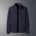 Men's Fleece Extra Thick Hoodie Double-sided Fleece Jacket Fleece Fleece Jacket_voghion.com