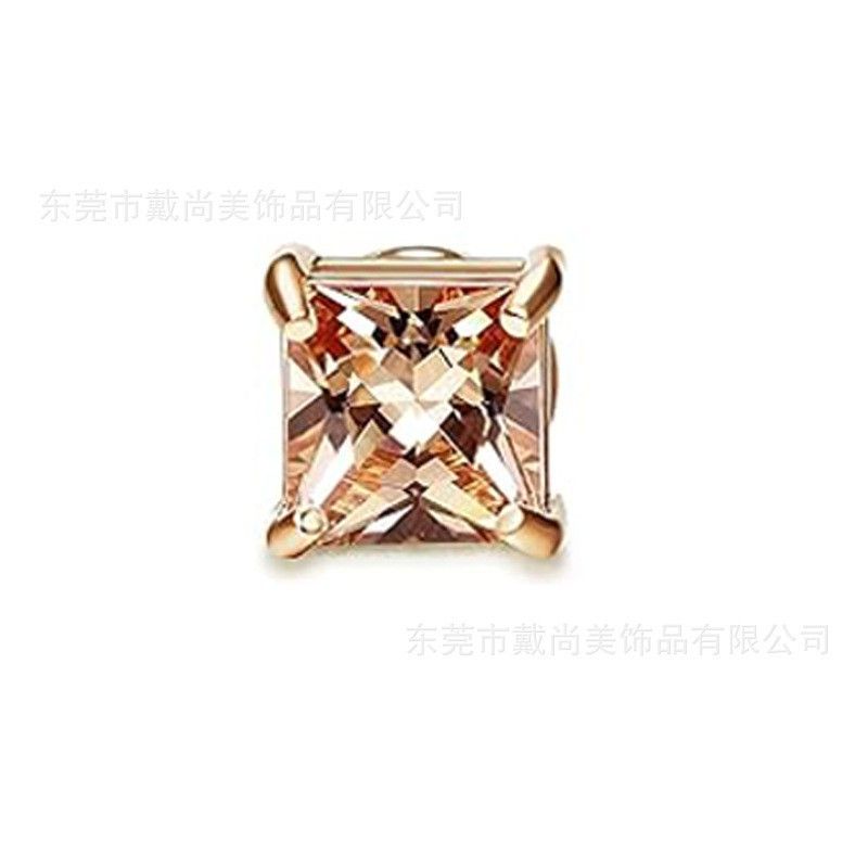 Unisex-Schmuck, modische Ohrclips mit magnetischer Saugnapf-Ohrringe, Zirkon-Ohrringe, modische Unisex-Ohrringe_voghion.com
