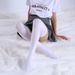 2025d L Size Cosplay Women's Solid Color Over-the-Knee Long Socks Velvet 120D Spring And Autumn Warm Thickened_voghion.com