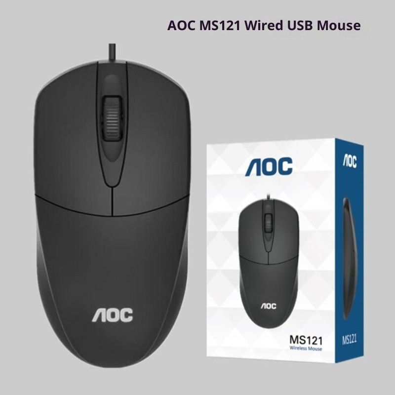 Digitex TPV AOC MS121 Wired USB Factory Notebook Desktop Business Office Gaming Mouse Wholesale_voghion.com