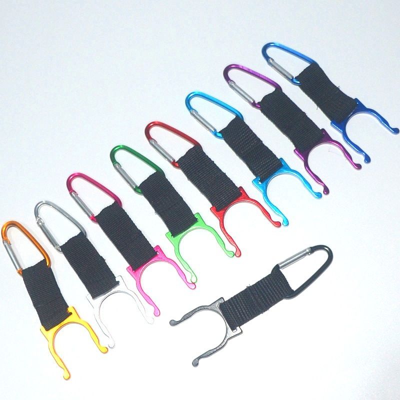Cataramă tactică din nailon cu panglică multifuncțională pentru alpinism, clemă minerală din plastic pentru sticlă de apă, cârlig rapid_voghion.com