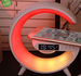 Trådlös laddning Bluetooth Multifunktionell sänghuvud Smart väckarklocka Atmosfär Högtalare Sovrum Födelsedagspresent Kall_voghion.com
