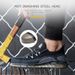 Chaussures de sécurité ultra-légères pour hommes, embouts en acier anti-écrasement et anti-perçage, chaussures de sécurité respirantes tissées pour hommes_voghion.com