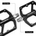 ROCKBROS Pedali per bicicletta Pedali per bicicletta Ultraleggeri Antiscivolo Piattaforma MTB BMX_voghion.com