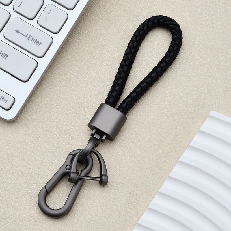 Creative Internet Celebrity Keychain Women's Car Rope Keychain Cute Ins School Bag Pendant Chain Ring Keychain_voghion.com
